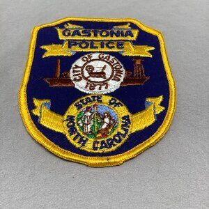 City of Gastonia North Carolina Police Patch New Old Stock